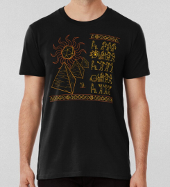 Ancient Tablets Of Roleplaying Knowledge T-shirt